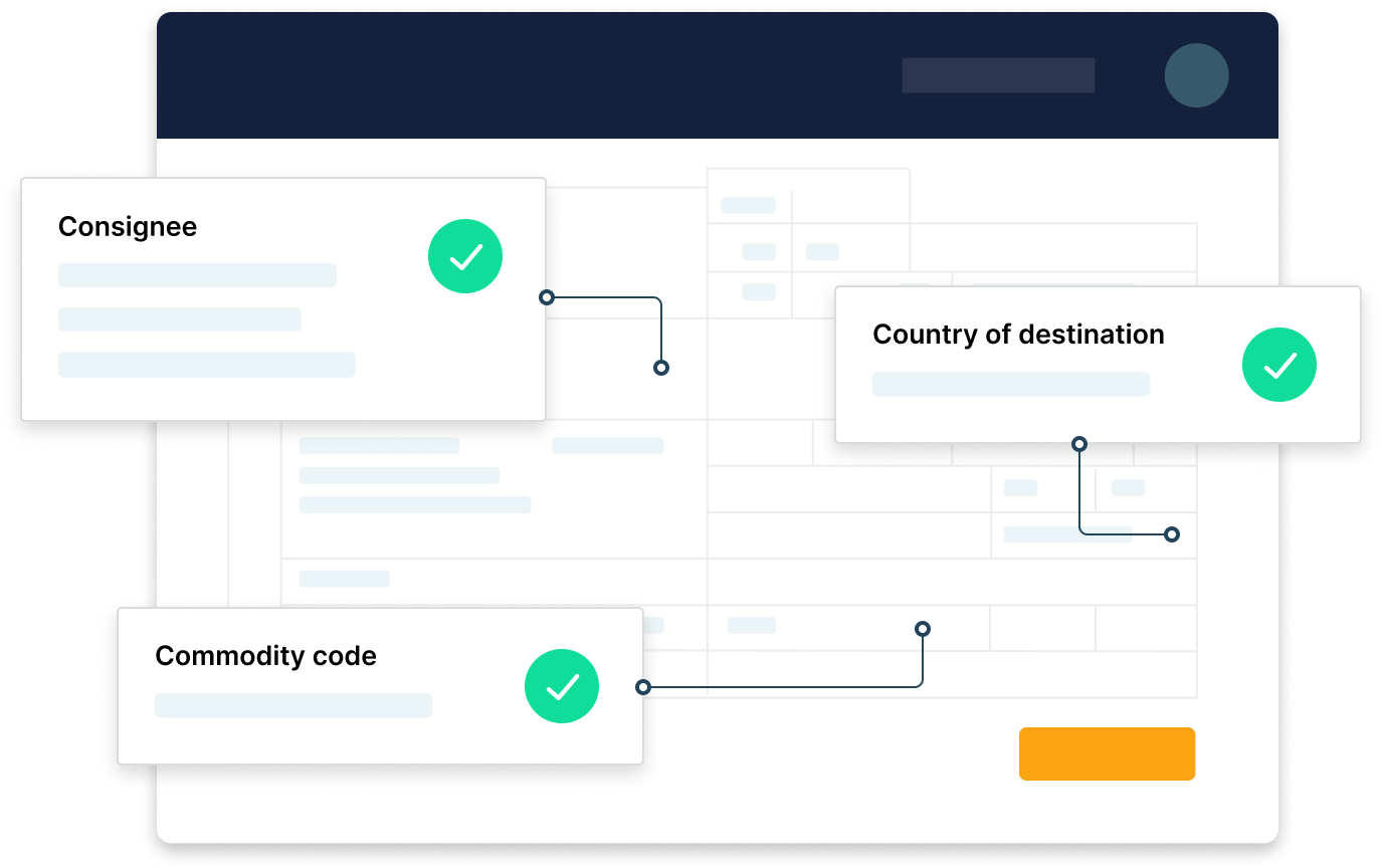 customs declaration form